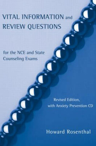 Cover of Vital Information and Review Questions for the NCE Study Set