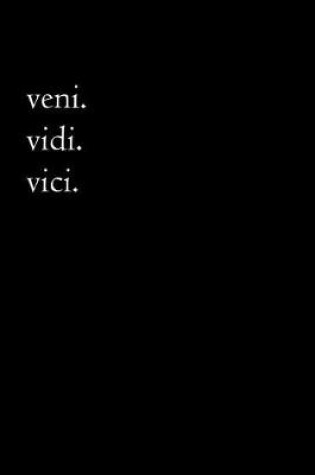 Cover of Latin Notebook - Veni, Vidi, Vici