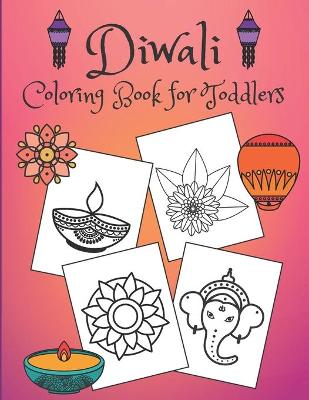 Book cover for Diwali Coloring Book for Toddlers