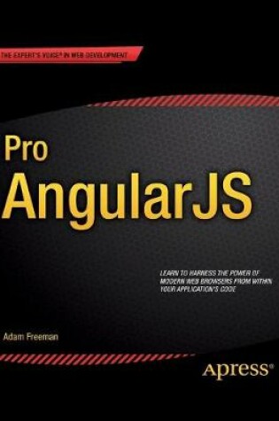Cover of Pro AngularJS