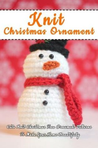 Cover of Knit Christmas Ornament