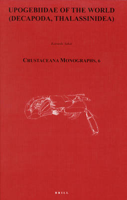 Book cover for Upogebiidae of the World (Decapoda, Thalassinidea)