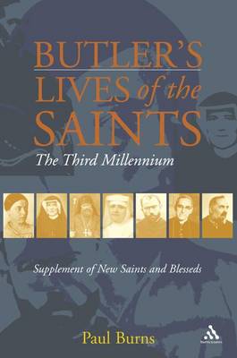 Book cover for Butler's Saints of the Third Millennium