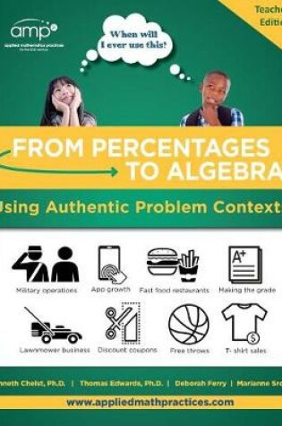 Cover of From Percentages to Algebra - Teacher's Edition