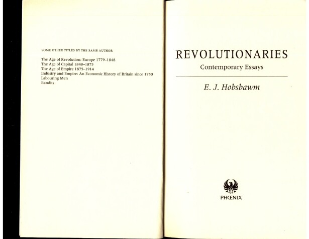 Book cover for Revolutionaries