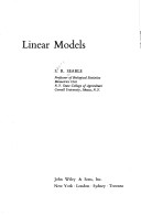 Cover of Linear Models