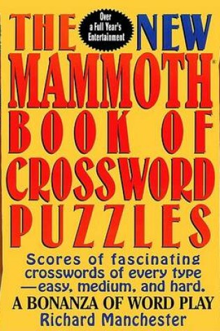 Cover of The New Mammoth Book of Crossword Puzzles