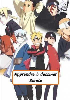 Book cover for Apprendre à dessiner Boruto