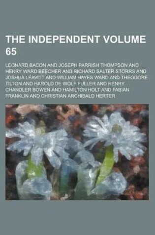 Cover of The Independent Volume 65