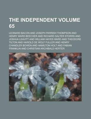 Book cover for The Independent Volume 65