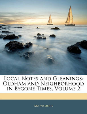 Book cover for Local Notes and Gleanings