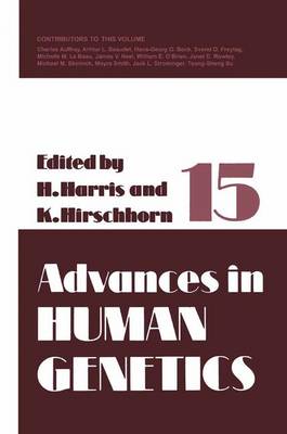 Book cover for Advances in Human Genetics 15