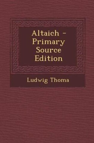 Cover of Altaich