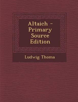 Book cover for Altaich