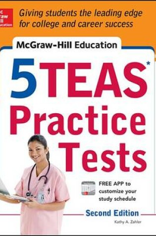 Cover of McGraw-Hill Education 5 Teas Practice Tests, 2nd Edition