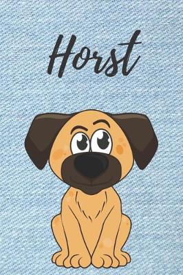 Book cover for Horst Notizbuch Hunde / Notizheft / Malbuch / Kritzelbuch / Tagebuch / Journal / DIN A5 / Geschenke