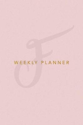 Cover of F Weekly Planner