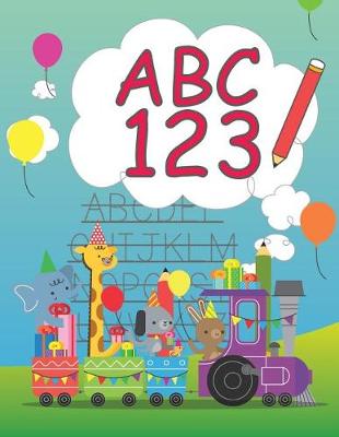 Book cover for Handwriting Practice - ABC 123