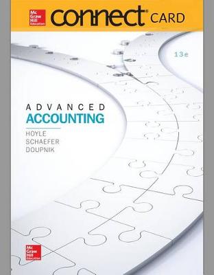 Book cover for Connect Access Card for Advanced Accounting