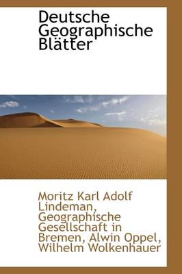 Book cover for Deutsche Geographische Bl Tter