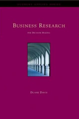 Cover of Business Research for Decision Making