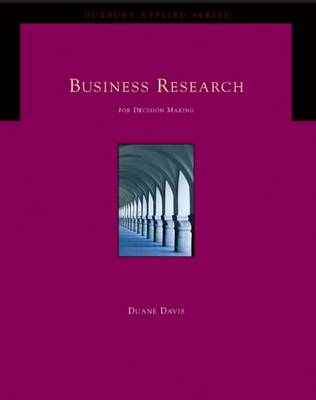 Cover of Business Research for Decision Making