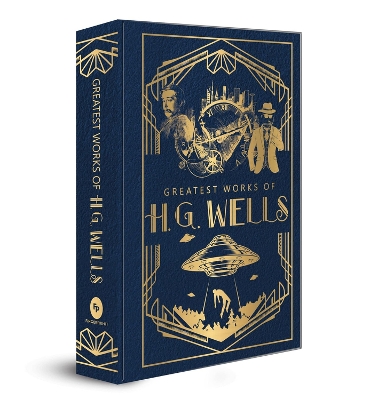 Book cover for Greatest Works of H.G. Wells