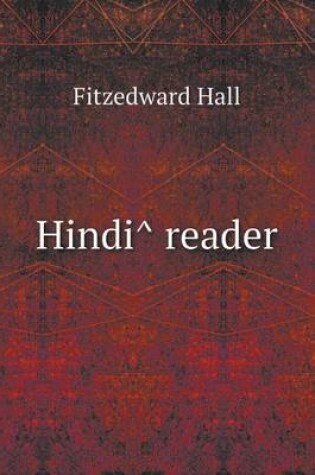 Cover of Hindi&#770; reader