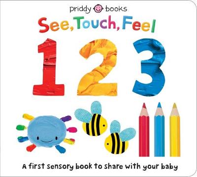 Book cover for See Touch Feel: 123