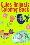 Book cover for Cutes Animals Coloring Book