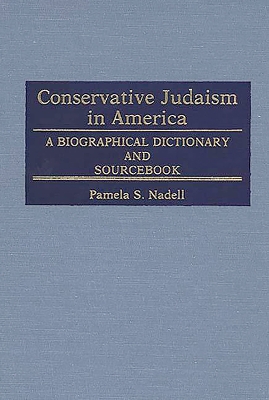 Book cover for Conservative Judaism in America