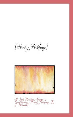 Book cover for [Henry Fielding]