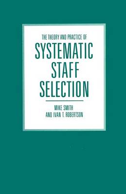 Book cover for The Theory and Practice of Systematic Staff Selection