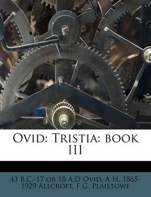 Book cover for Ovid