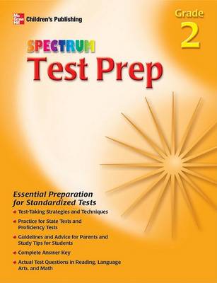 Book cover for Spectrum Test Prep, Grade 2