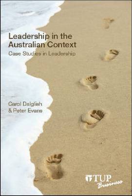 Book cover for Leadership in the Australian Context