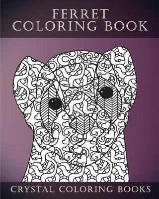 Book cover for Ferret Colouring Book For Adults