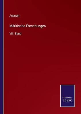 Book cover for Märkische Forschungen