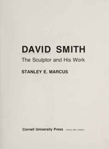 Book cover for David Smith