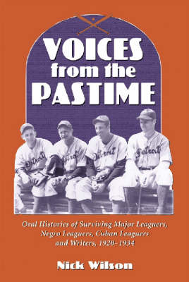 Book cover for Voices from the Pastime