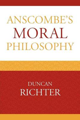 Cover of Anscombe's Moral Philosophy