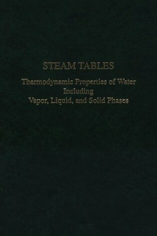 Cover of Steam Tables  S.I.Units