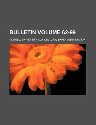 Book cover for Bulletin Volume 62-99