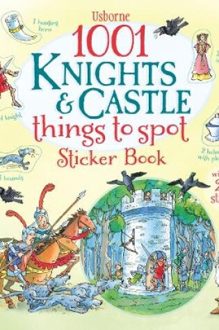 Cover of 1001 Knights & Castle Things to Spot Sticker Book