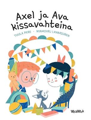 Book cover for Axel ja Ava kissavahteina
