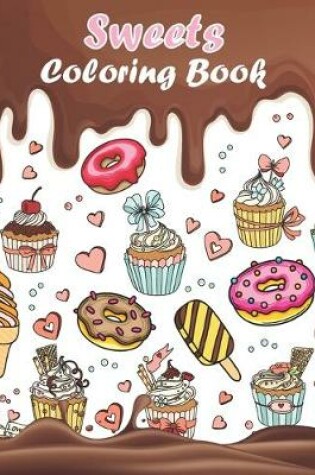 Cover of Sweets Coloring Book