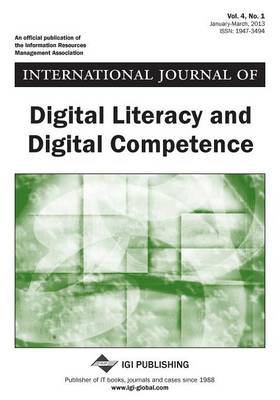 Book cover for International Journal of Digital Literacy and Digital Competence, Vol 4 ISS 1