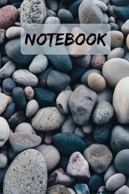 Book cover for NOTEBOOK Pretty Pebbles Notepad Journal Diary