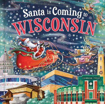 Book cover for Santa Is Coming to Wisconsin