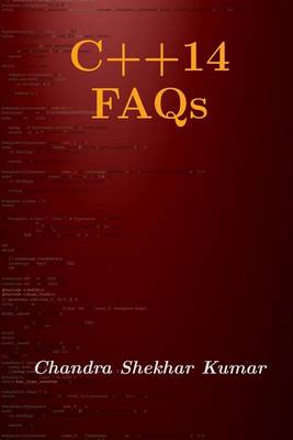 Book cover for C++14 FAQs